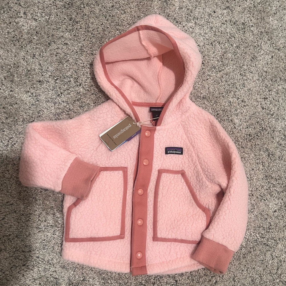 Patagonia Pink Fleece Jacket